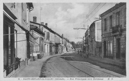 Carte postale ancienne Smj rue principale