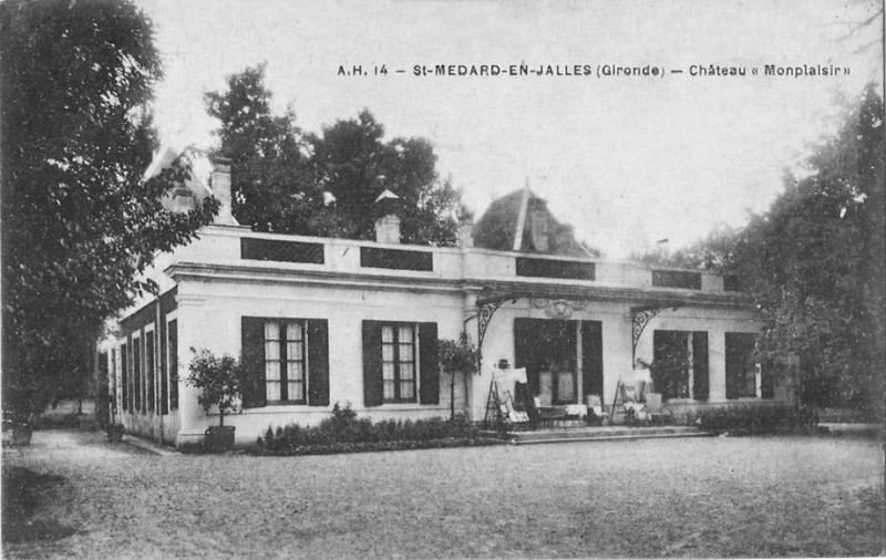 Carte postale ancienne Smj-Château Monplaisir