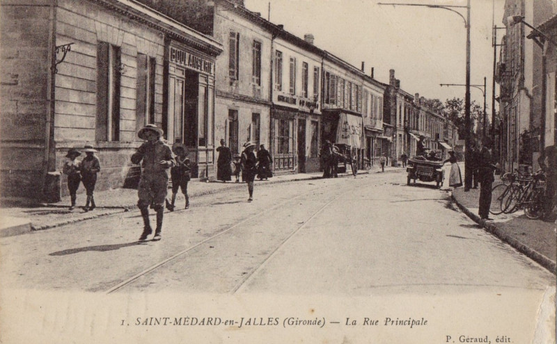 Carte postale ancienne Smj-Rp-Boulangerie