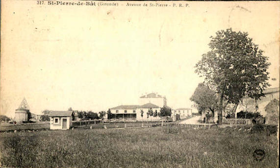 Carte postale ancienne Saint-Pierre-de-Bat - vue générale 2