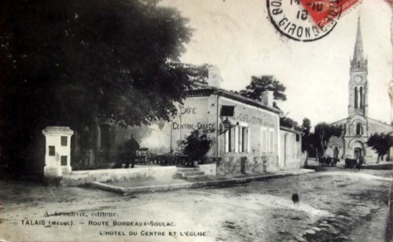 Carte postale ancienne Talais - bourg 4