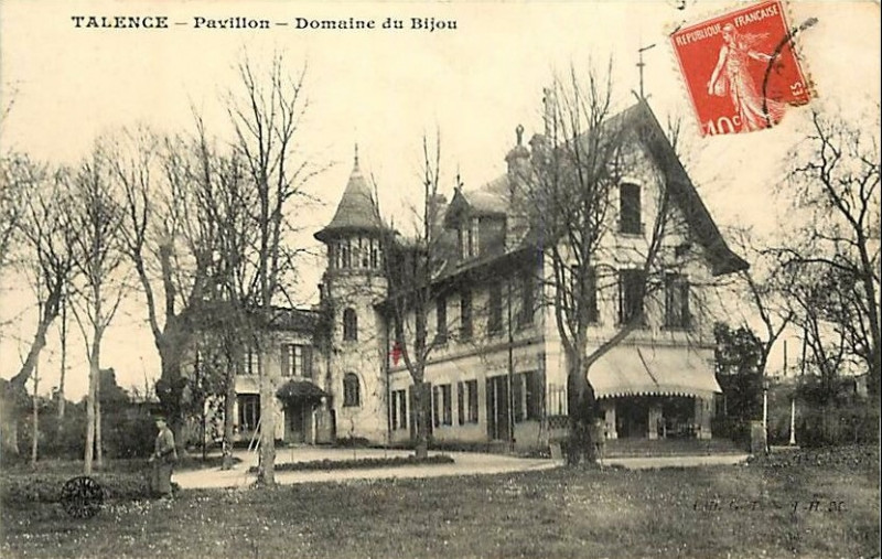 Carte postale ancienne Talence - domaine du Bijou 1