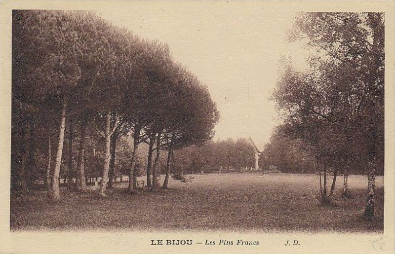 Carte postale ancienne Talence - domaine du Bijou 7