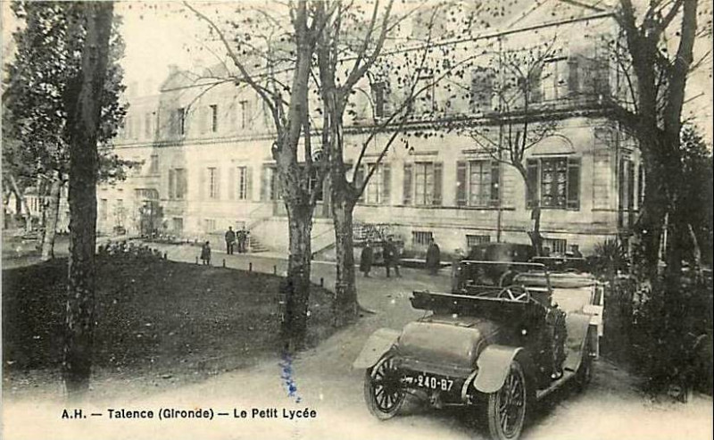 Carte postale ancienne Talence - Hôpital militaire 2