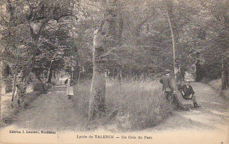 Carte postale ancienne Talence - Lycée 6