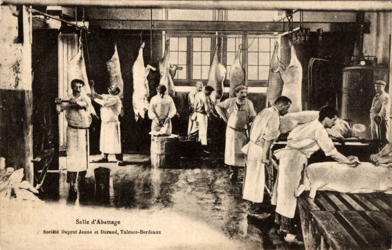 Carte postale ancienne Talence - usine Olida 2