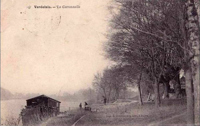 Carte postale ancienne Verdelais - La Garonnelle 2