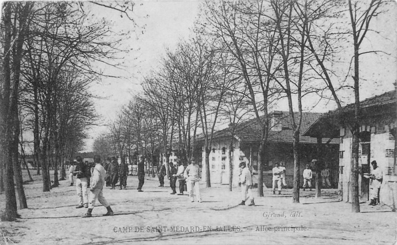 Carte postale ancienne Smj-allée principale