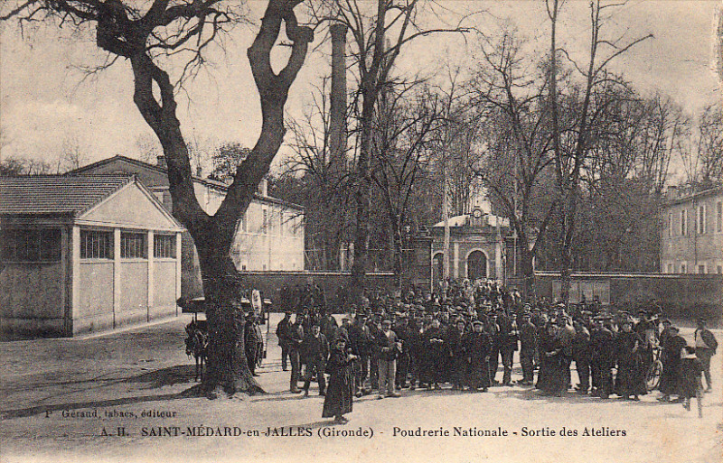 Carte postale ancienne Smj-Poudrerie