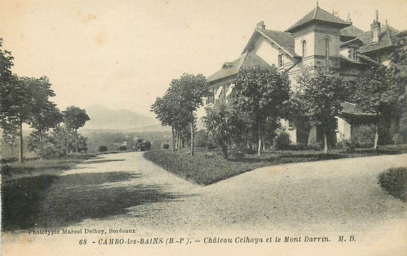 Carte postale ancienne Château Celhaya