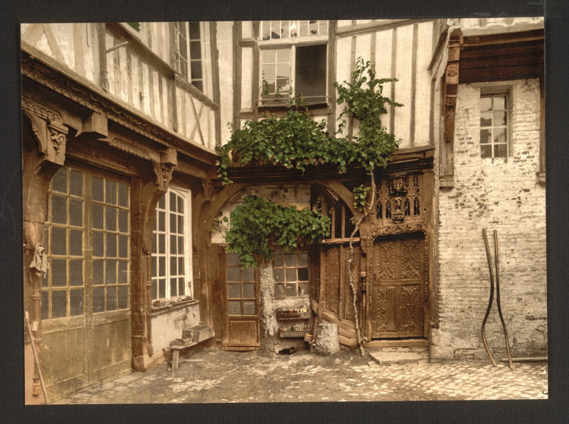 Carte postale ancienne House of Francis I, Abbeville, France-LCCN2001697543