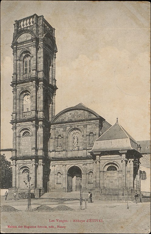 Carte postale ancienne Abbaye d'Etival 02
