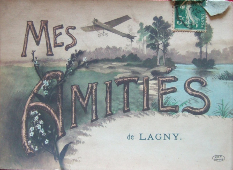 Carte postale ancienne L3108 - Lagny-sur-Marne - Carte postale ancienne