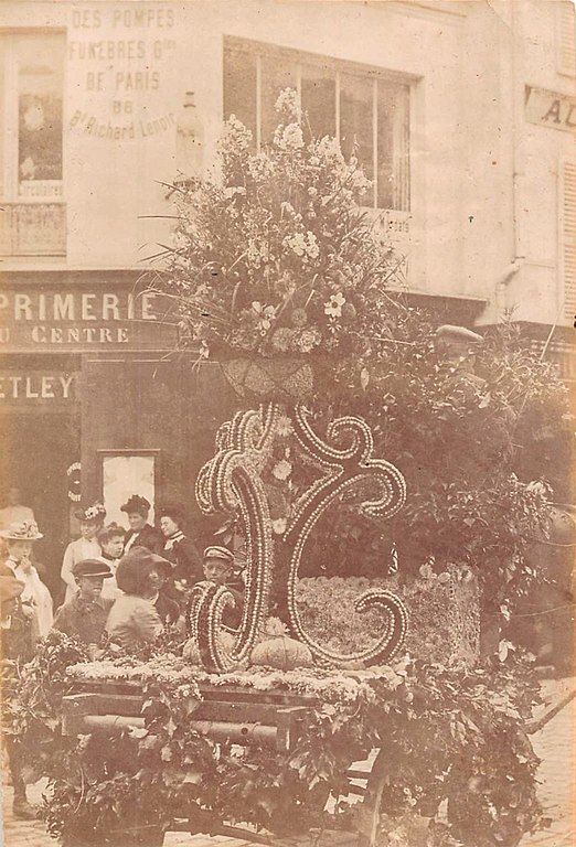 Carte postale ancienne L3147 - Lagny-sur-Marne - Fete de la Sainte Fiacre 1902