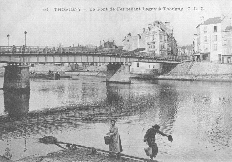Carte postale ancienne L3166 - Lagny-sur-Marne - Bords de Marne