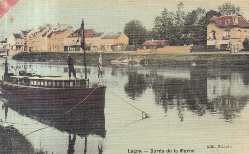 Carte postale ancienne L3168 - Lagny-sur-Marne - Marne