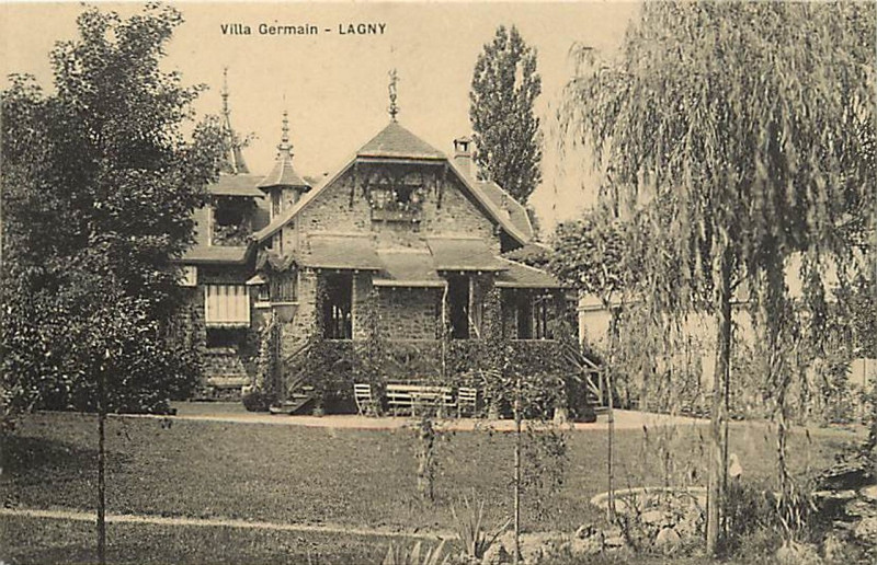 Carte postale ancienne L3197 - Lagny-sur-Marne - Villa Germain
