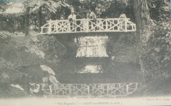 Carte postale ancienne L3205 - Lagny-sur-Marne - Villa Bagatelle