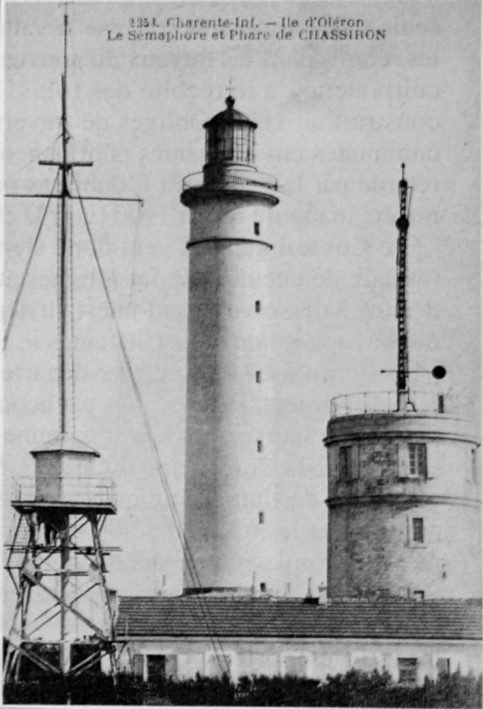 Carte postale ancienne Charisson semaphore phare 1004041