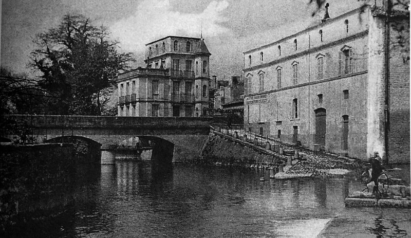 Carte postale ancienne JonSaC pont seugne 1003968