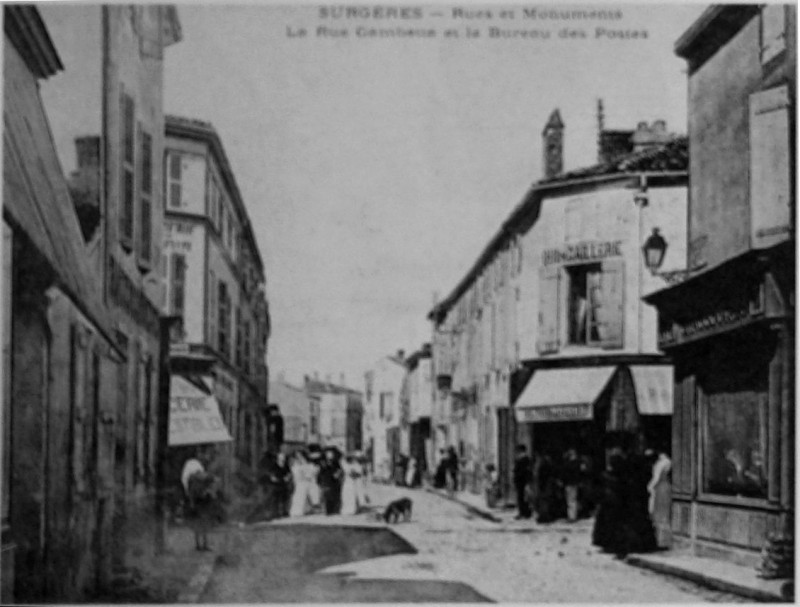 Carte postale ancienne Surgères Cp 1004056