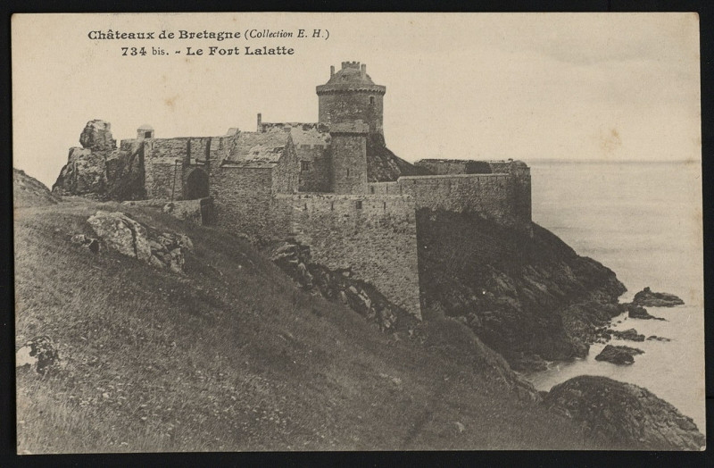Carte postale ancienne Le Fort Lalatte à Plévenon
