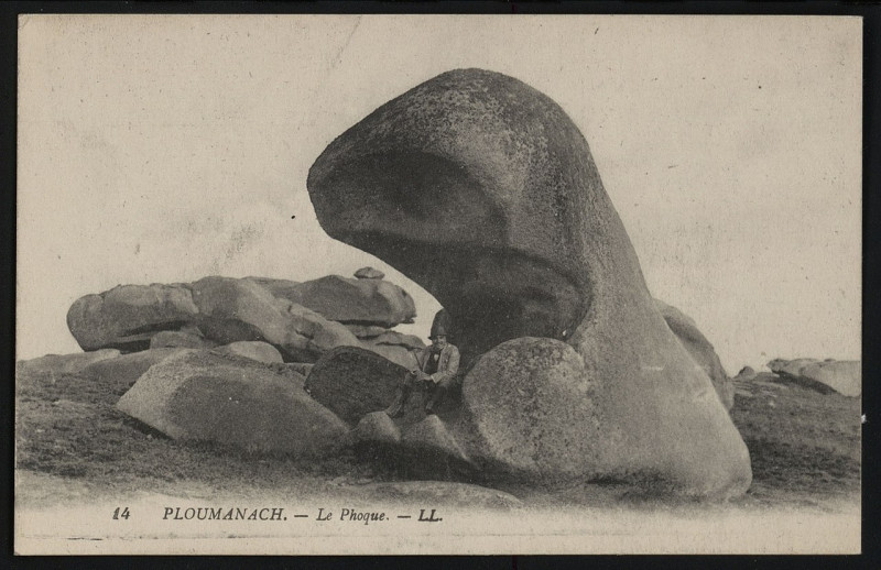 Carte postale ancienne Perros-Guirec - Le Phoque à Perros-Guirec