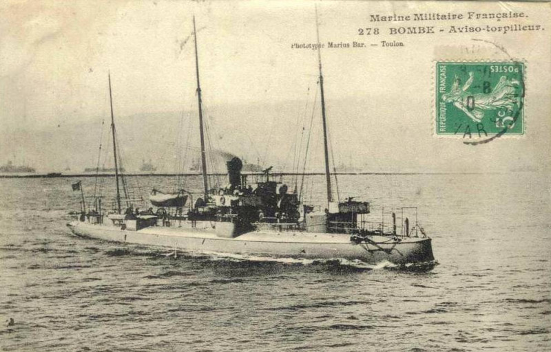 Carte postale ancienne Bombe185 001