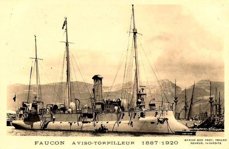 Carte postale ancienne Faucon119