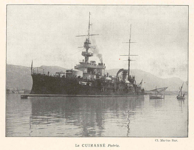 Carte postale ancienne Fmib 37101 Cuirasse Patrie