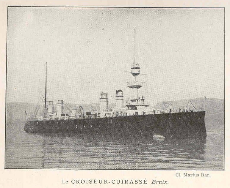 Carte postale ancienne Armoured cruiser Bruix