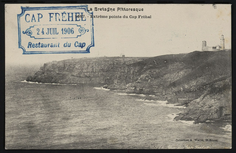 Carte postale ancienne Extrême pointe du Cap Fréhel à Plévenon