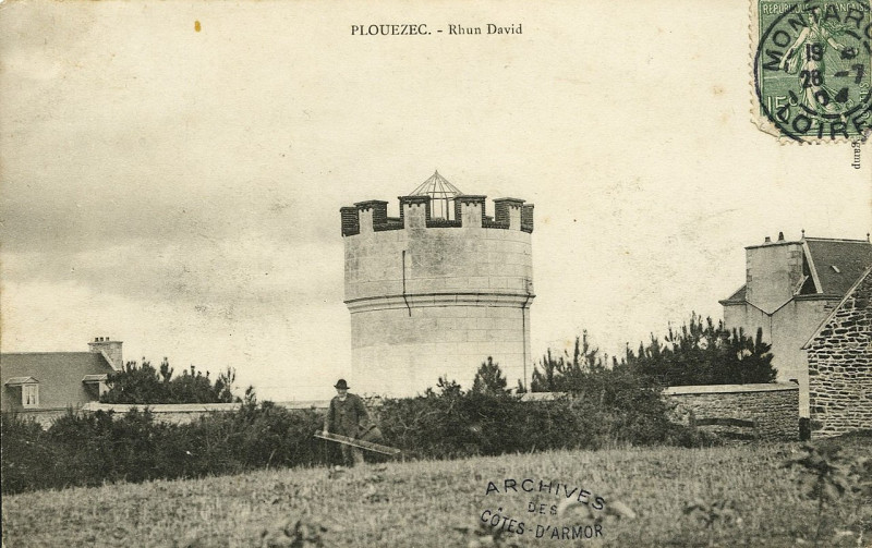 Carte postale ancienne Plouézec - Rhun David à Plouézec