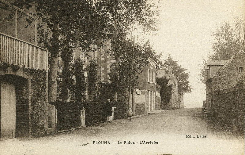 Carte postale ancienne Plouha - Le Palus à Plouha