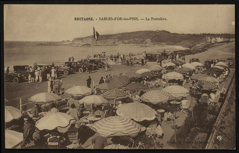 Carte postale ancienne Fréhel - Sables-d'Or-les-Pins la Potinière à Fréhel