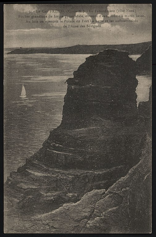Carte postale ancienne Plévenon - Cap Fréhel la Fauconnière à Plévenon
