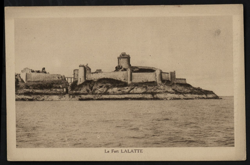 Carte postale ancienne Plévenon - Fort Lalatte à Plévenon