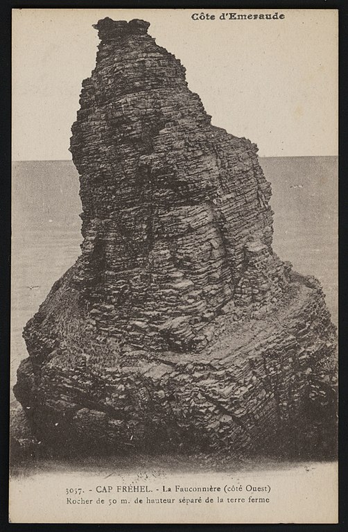 Carte postale ancienne Plévenon - La Fauconnière côté ouest à Plévenon