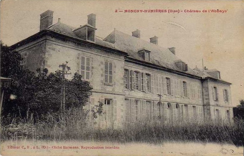 Carte postale ancienne Ancienne Abbaye de Monchy