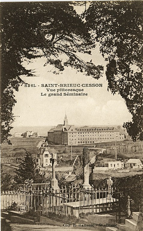 Carte postale ancienne Saint-Brieuc - Grand séminaire à Saint-Brieuc