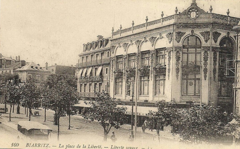 Carte postale ancienne Biarritz Bonheur Cpa