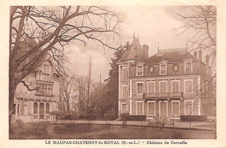 Carte postale ancienne Château de Corcelle