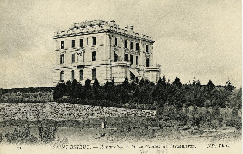 Carte postale ancienne Saint-Brieuc - Rohanec'h à Saint-Brieuc