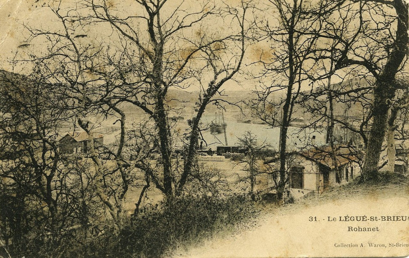 Carte postale ancienne Saint-Brieuc - Rohanet à Saint-Brieuc