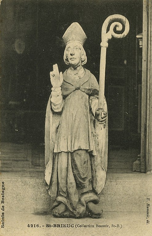 Carte postale ancienne Saints de Bretagne - Saint-Brieuc à Saint-Brieuc