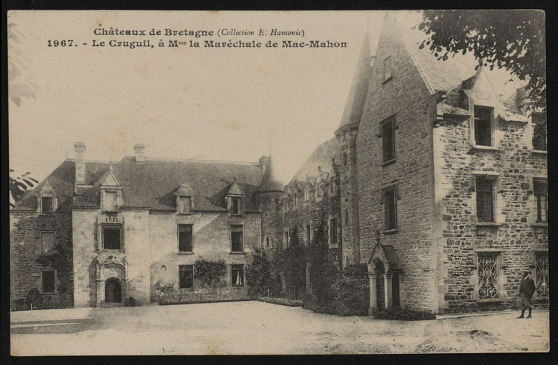 Carte postale ancienne Lannion - Cruguil à Lannion