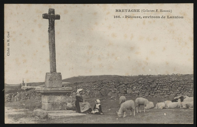 Carte postale ancienne Lannion - Pâtoure à Lannion