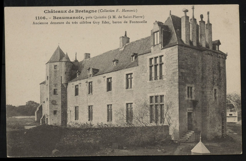 Carte postale ancienne Le Leslay - Beaumanoir au Leslay