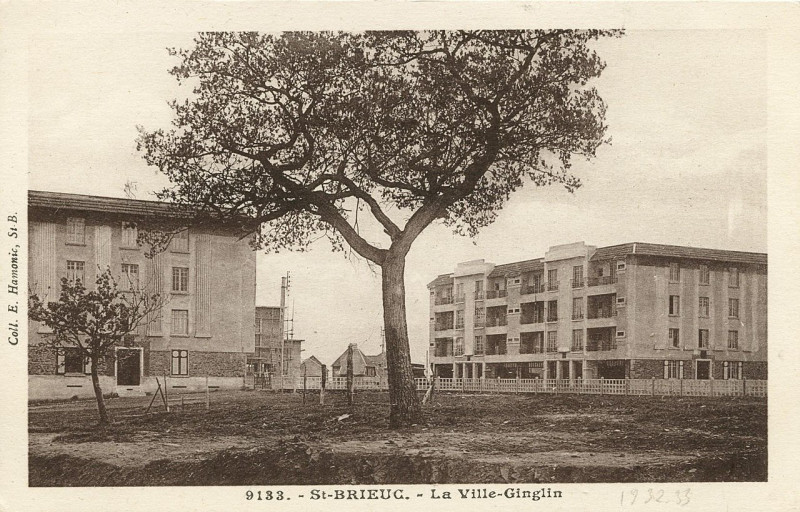 Carte postale ancienne Saint-Brieuc - Ville Ginglin à Saint-Brieuc