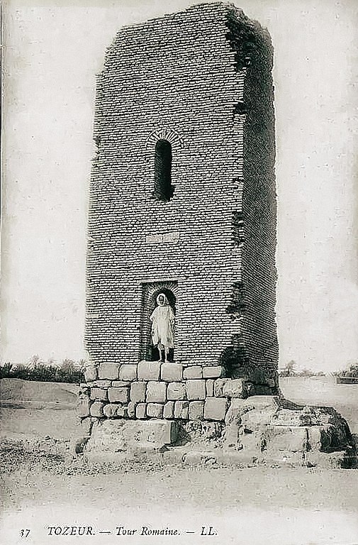 Carte postale ancienne Tusuros (Thusuros) Roman Tower